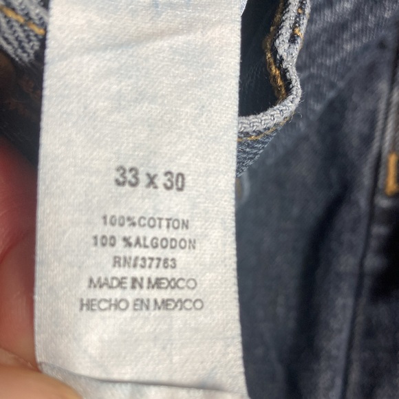 EUC Men's Axist Jeans Classic Denim Relaxed Fit 100% Cotton 33x30 - Picture 4 of 10